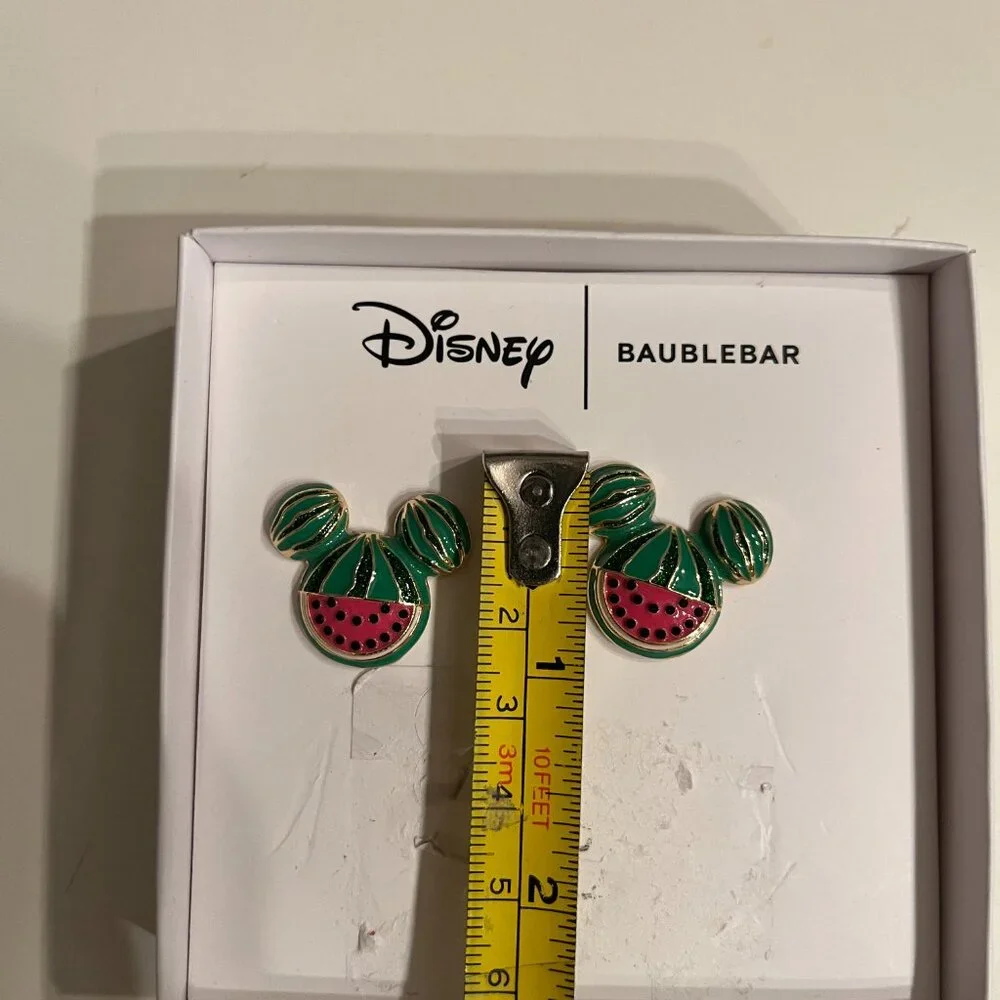 Mickey Mouse Disney BaubleBar Watermelon Stud Earrings (NEW) (kids/x)
